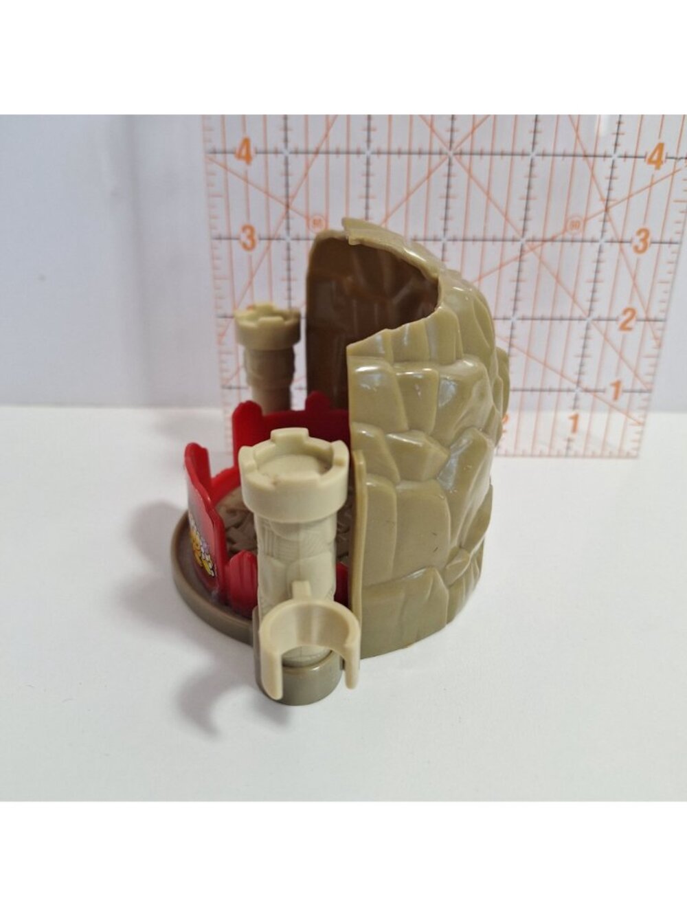Lil Kingdom Dragon Lair Little People Rock Red Walls Cave - Picture 8 of 10